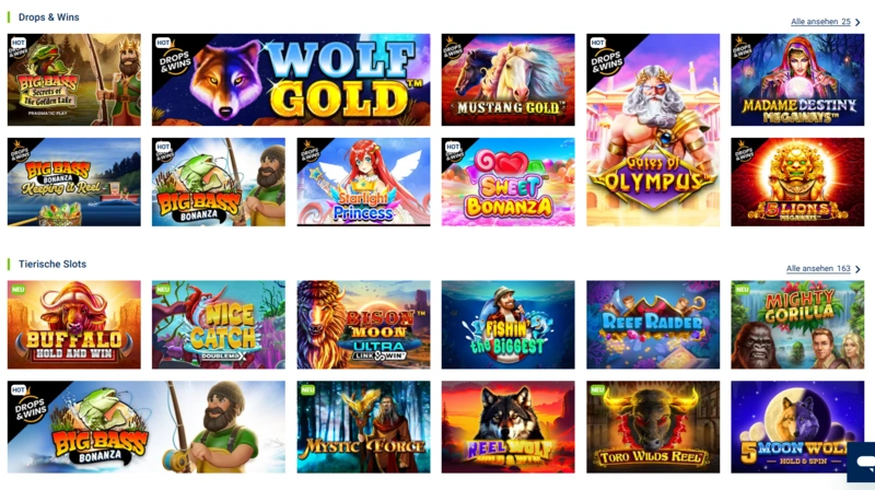 bet-at-home slots page