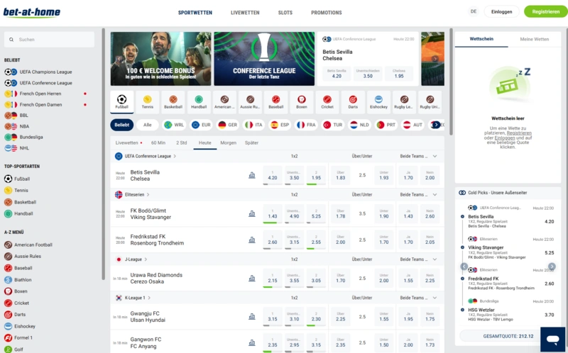 bet-at-home sport page